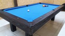 Mesa de pool madera maciza euca azul