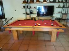 mesa de pool cedriño